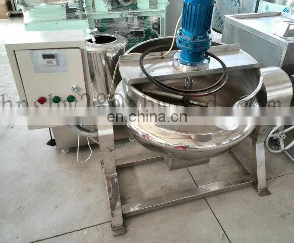 Tiltable with stirring electric jacket cooking pot 1000L jacket kettle