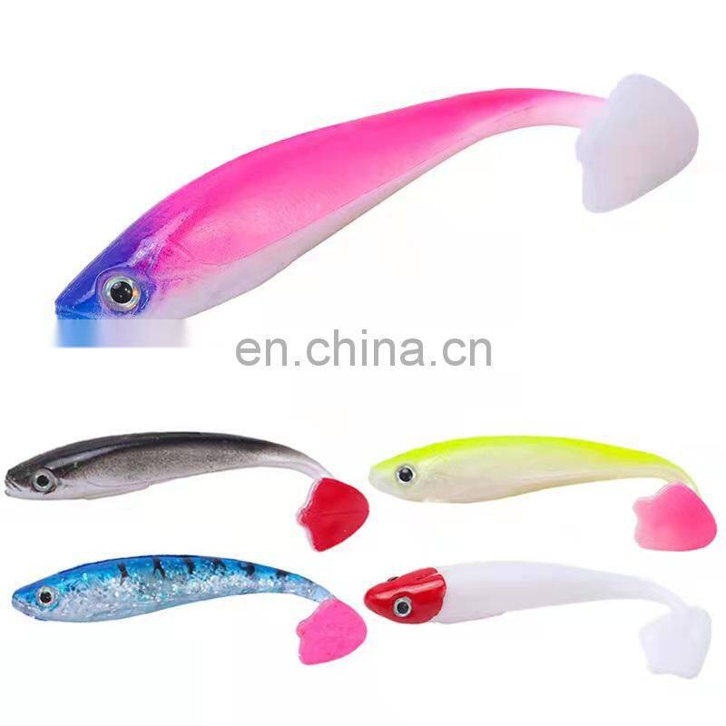 Byloo 2022 New 14 Colors Burst Larva Soft Bait 5.5cm / 7.5cm / 10cm Larva Rubber Fishing Lure With Cheapest Price