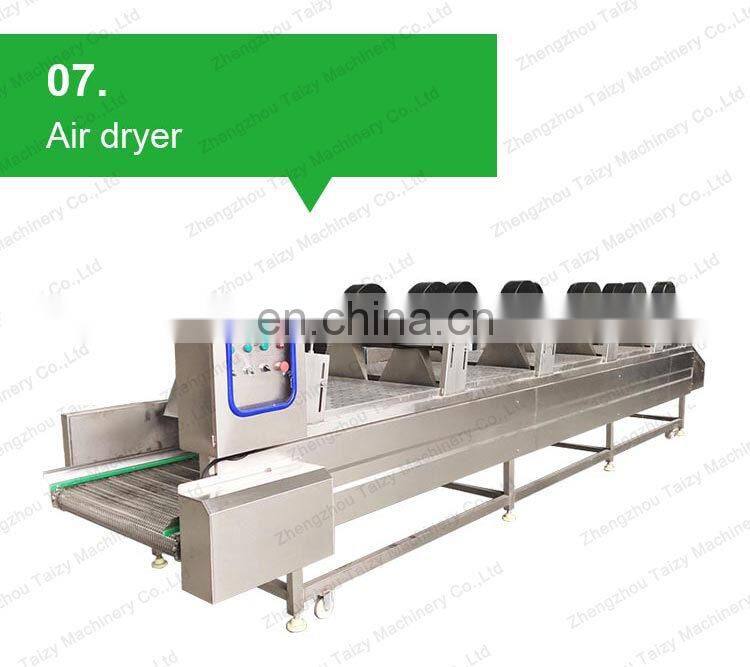 High Quality Vegetable Fruit Processing Line Frozen Vegetable Green Peas Sweet Corn Production Line