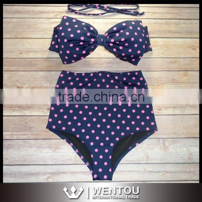 Wholesale Bow Bandeau Bikini