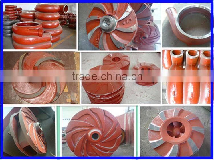 Rubber Slurry Pumps Impeller and OEM is Available