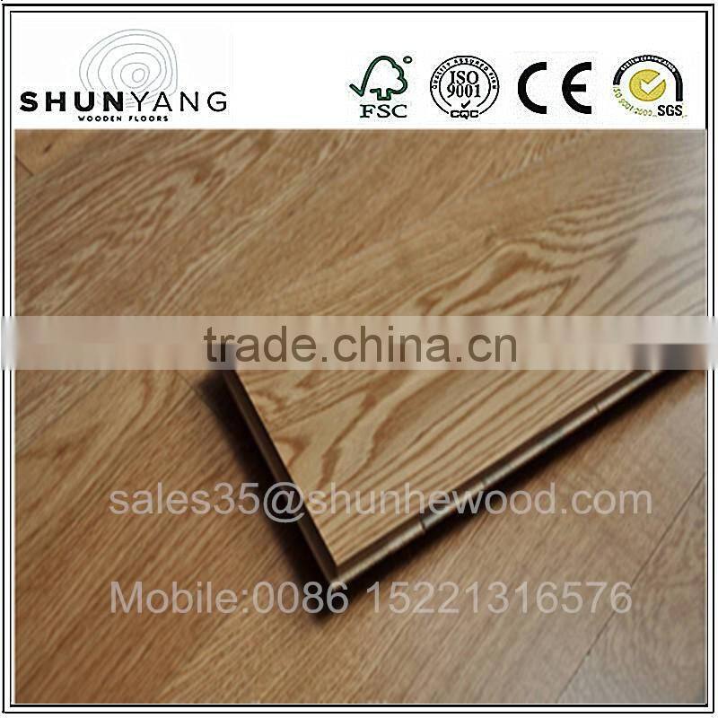 Natural Smoked European Oak Engineered Wood Flooring