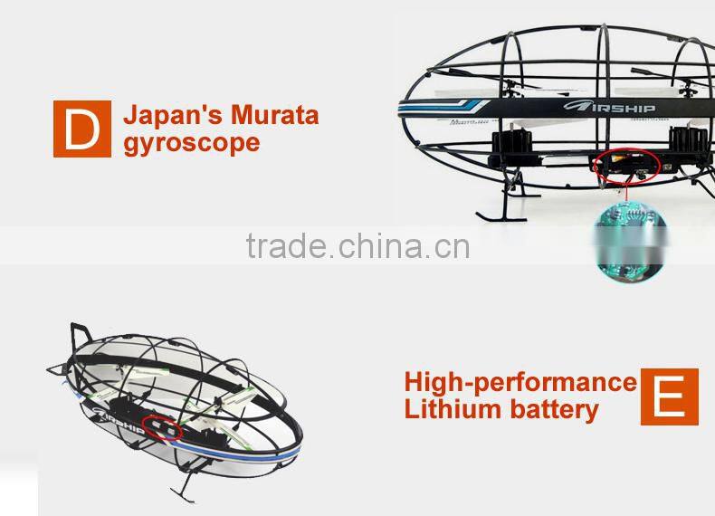 China Manufacture 3 Channel RC Flying Football with gyroscope RC Airship RC Helicopter