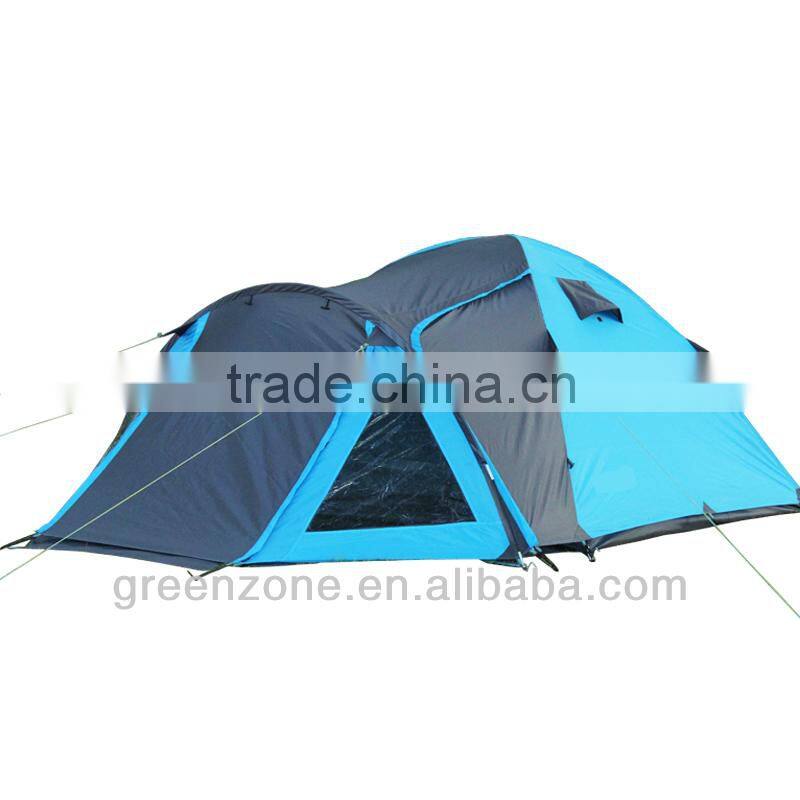 LYCT-009 Camping fiberglass double roof tent