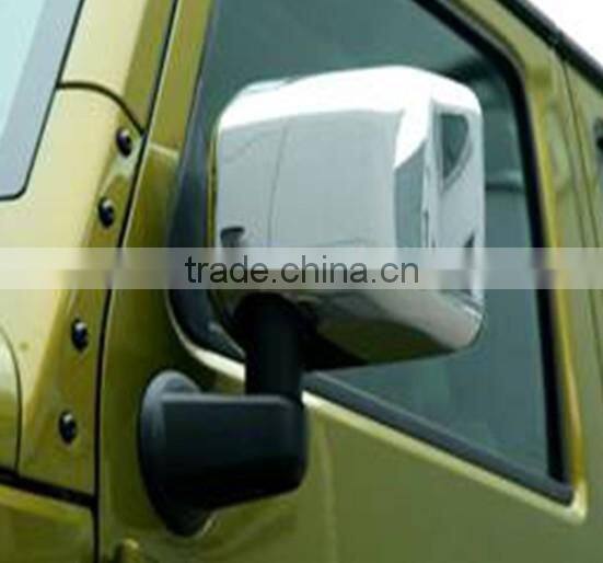 Car accessory wrangler jk chrome mirror cover
