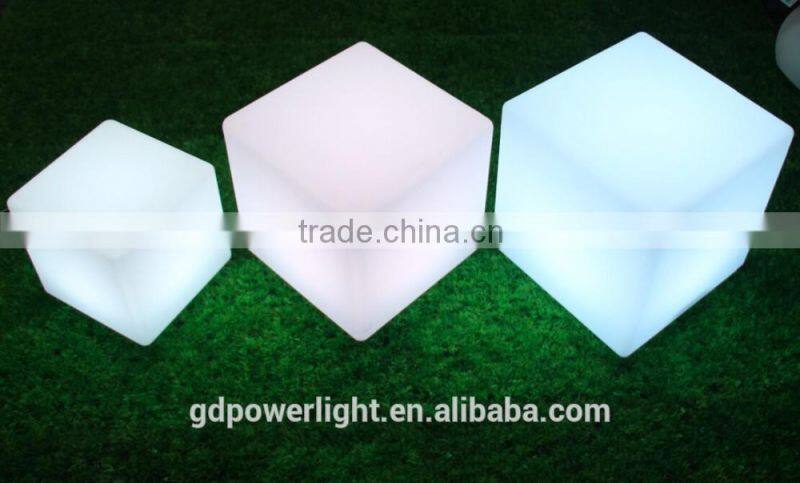 LED light decotative cube with remote control C002