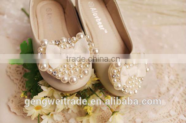 2015 New fashion girl shoes baby girl princess shoes kids party shoes
