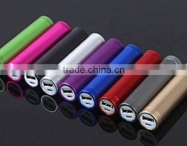 Portable cylinder battery charger 2200mah
