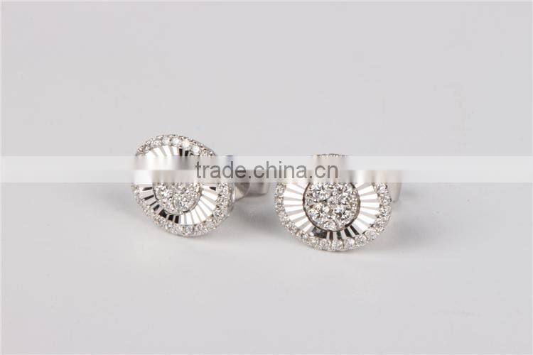 dubai gold jewelry earrings micro shine plates
