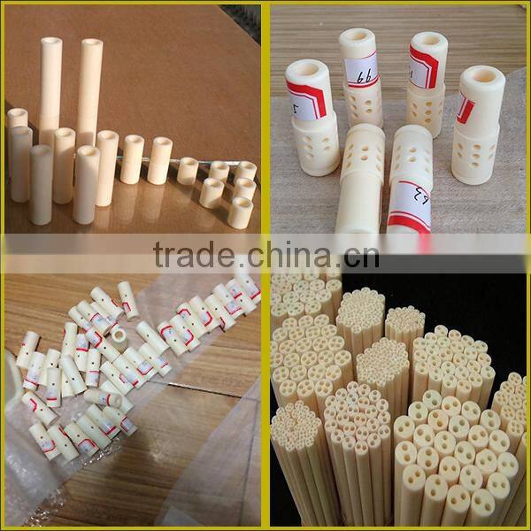 High Pure Al2O3 Ceramic Tubes/Plunger/Insulator 99 Alumina Tube