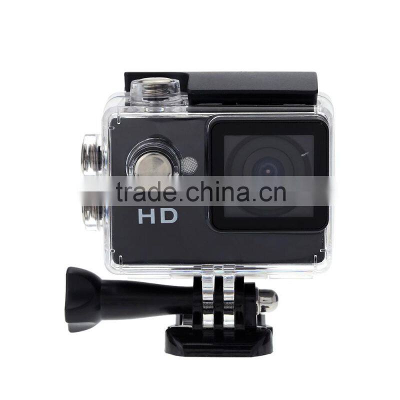 A7 HD 720P Sport Mini DV Action Camera 2.0" LCD 90 degree Wide Angle Lens 30M Waterproof