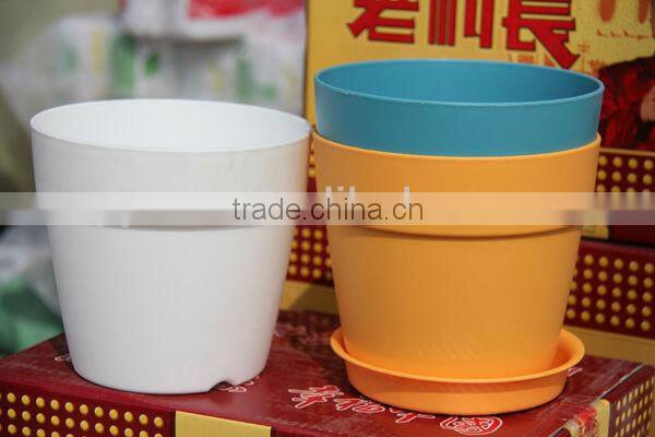 wholesale desktop plastic flower pot