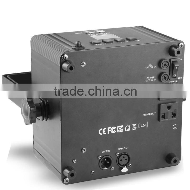 Translite hot sale 5in1 RGBWA LED battery powered PAR light with aluminum housing