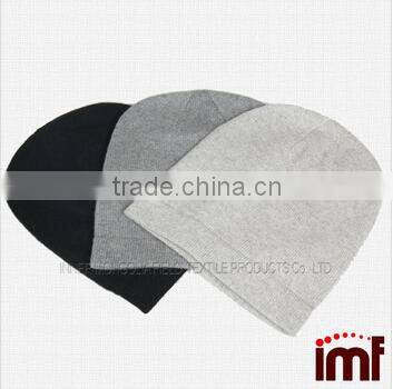 100 Acrylic Cheap Knitted Blank Beanie