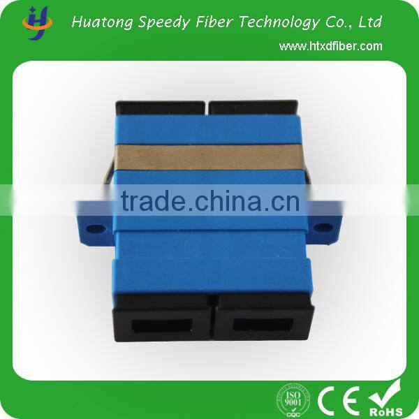 SC Type Single Mode and multimode Fiber Optic Duplex Adapter