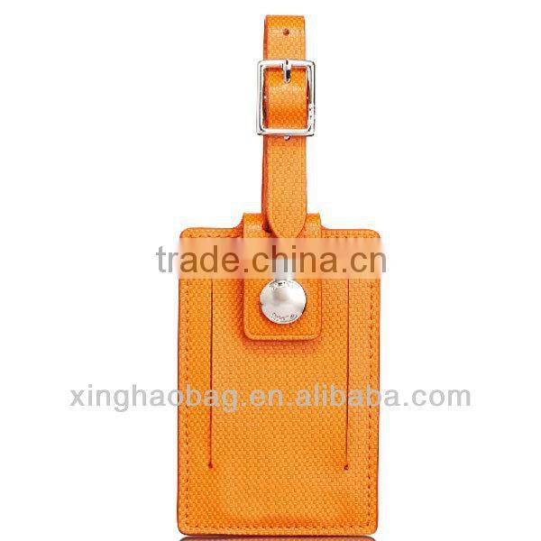 Custom leather name bag tag lauggage tag