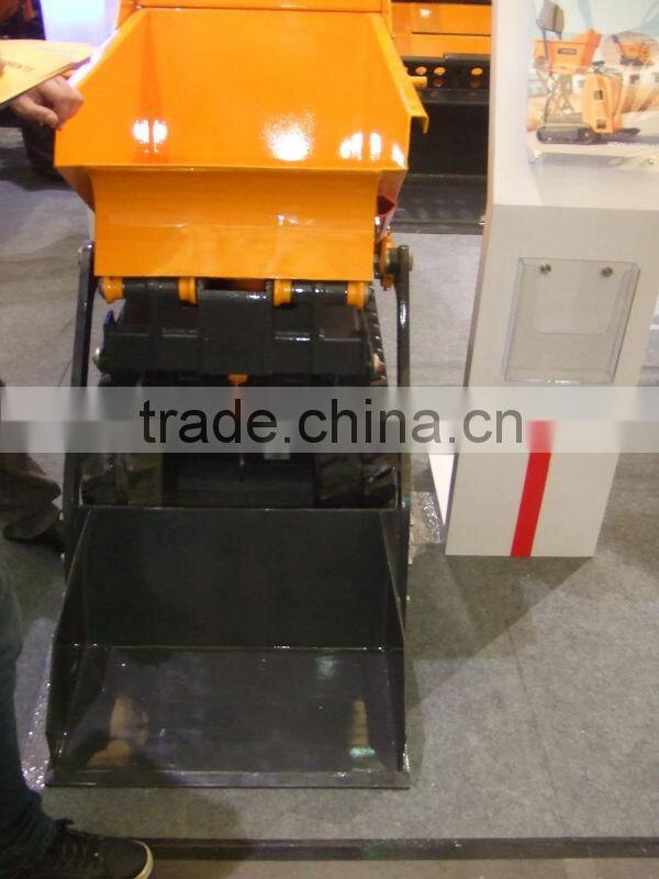 track dumper,load 500kgs,hydraulic transmission,1447mm ultrahigh dumping height