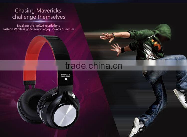 High quality wholesale stereo headphone bluetooth, stereo wireless blue tooth headset, gaming wireless stereo headphone with mic