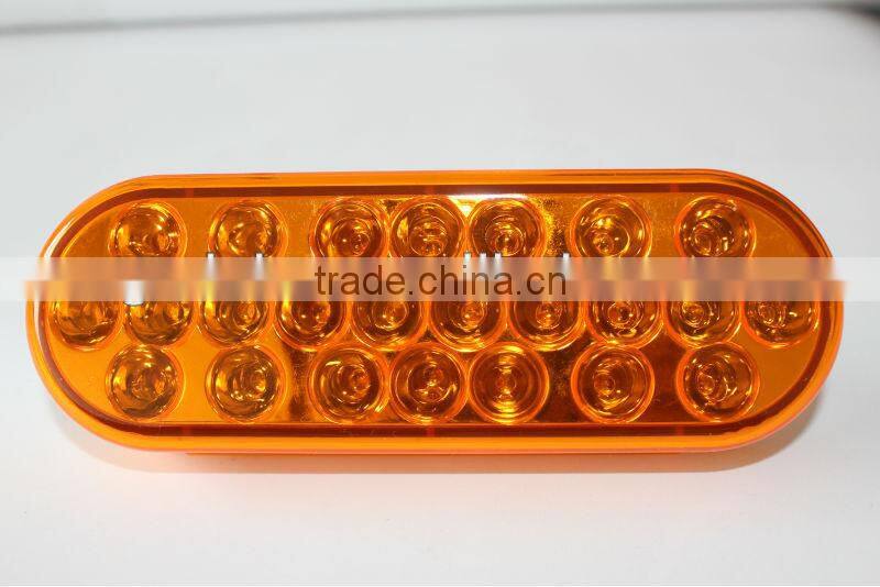 12/24V 6 inch Oval waterproof LED lights for truck trailer