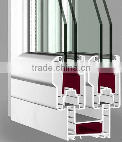 Customized upvc door and window lamination pvc door
