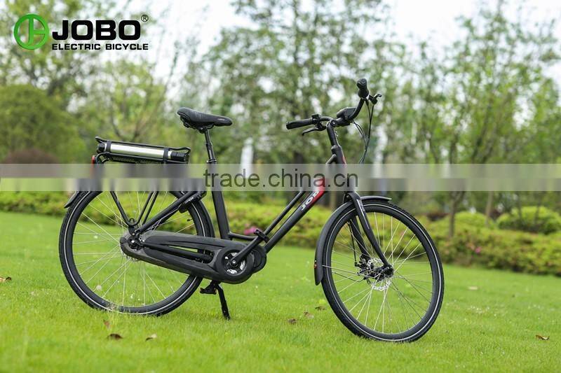 OEM manufacture in-time easy riding commuter female electric bicycle