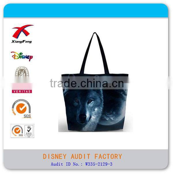 2015 made in china handbag lady printed shopping bags