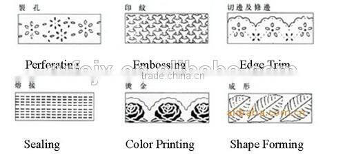 Ultrasonic lace cutting machine