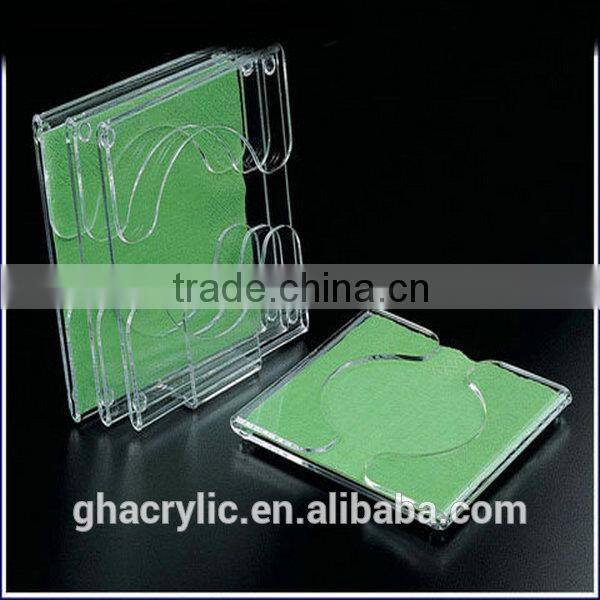 GH-RZ604 High quality hot sale Available For Any Design acrylic rack for office ,acrylic pen box