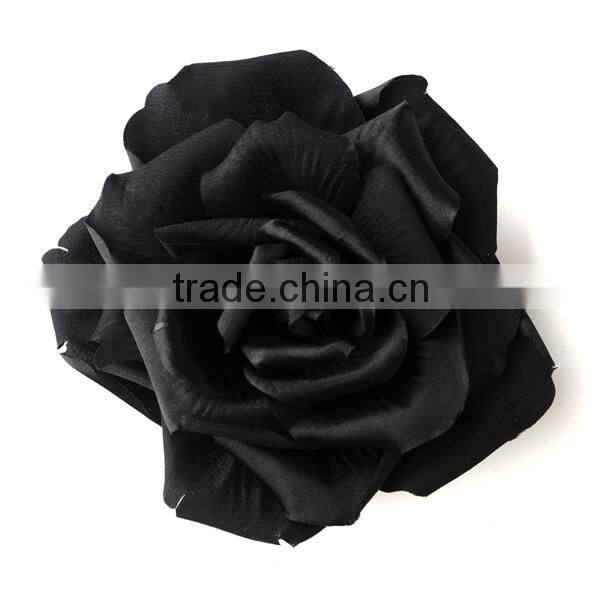 Charming Black Flower Bridal Hair Comb Wedding Hair Accessories