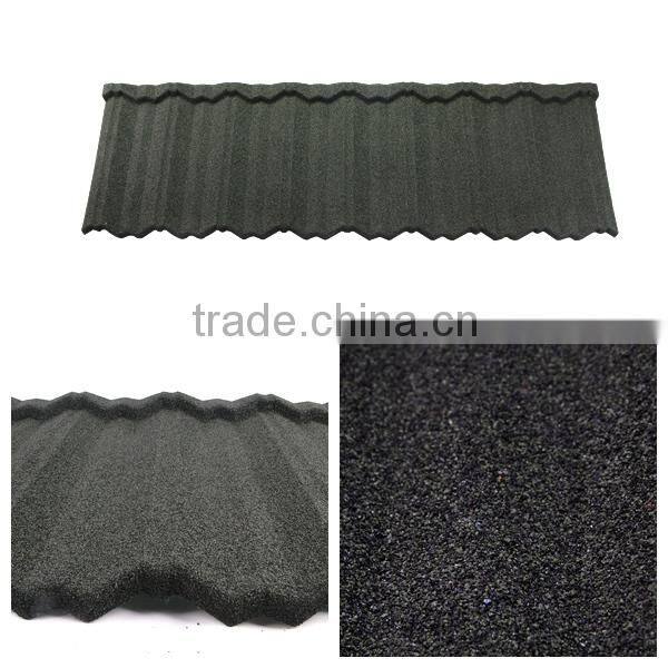 Stone coated contemporary decorative zinc galvanized steel corrugated roof