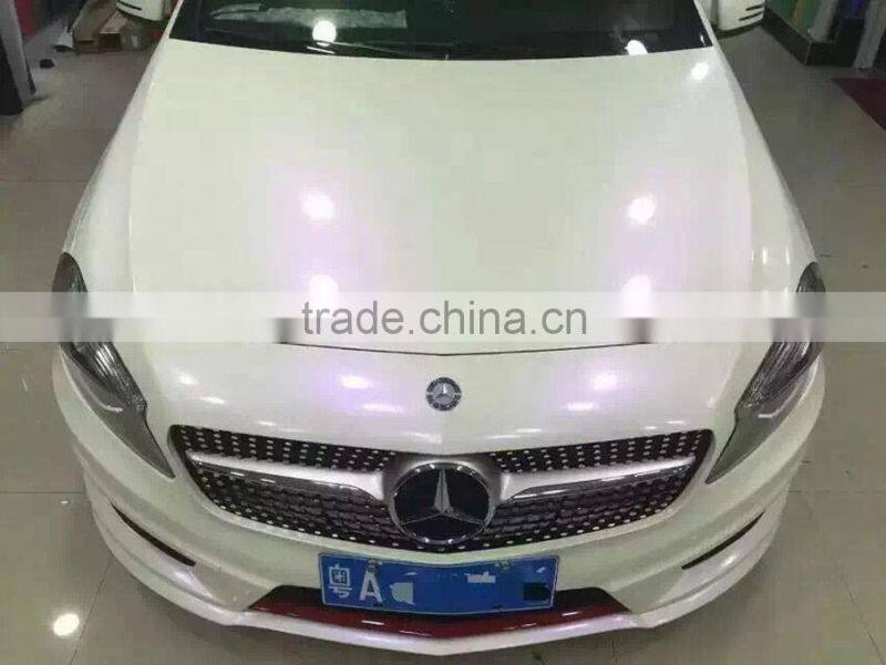 High quality chameleon pearl white car wrap film with air bubbles 1.52*20m each roll