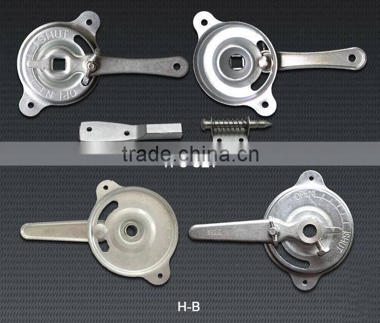 galvanized steel damper quadrant