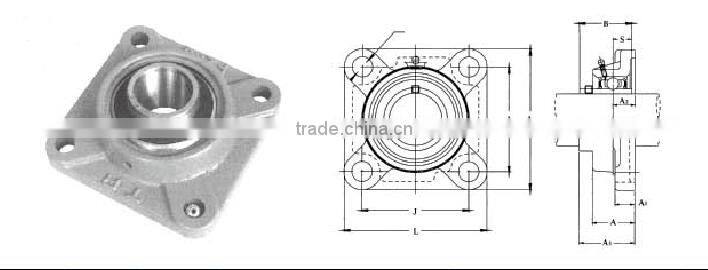 Credible Brand Pillow Block Spherical Bearing UCF211