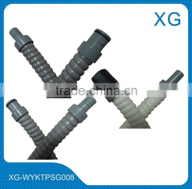 Air conditioner insulation heat resistant outlet hose/A/C flexible corrugated drain hose/PVC flexible heat preservation hose