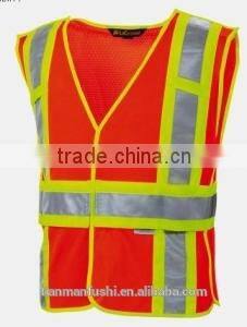 100 cotton construction work vest