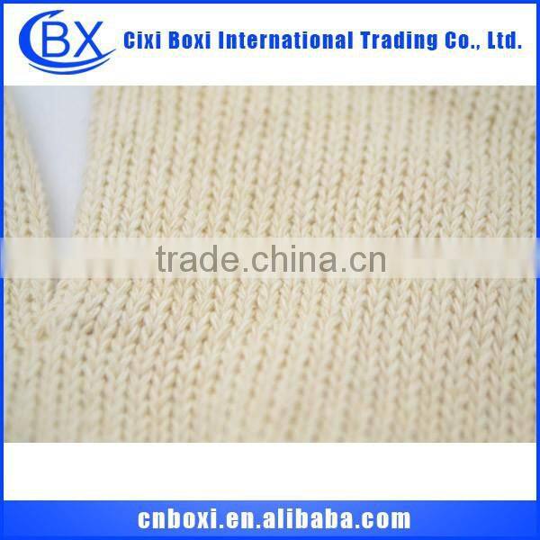 China wholesale high quality modern design working glove,health work safety cotton gloves
