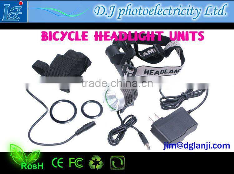 sunny headlights LED T6 Bicycle headlight rechargeable brightness
