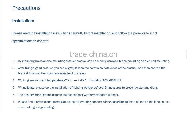 50W 100W 150W 200W 300W Creative module fins design led tunnel lighting lamp for 5 years warranty