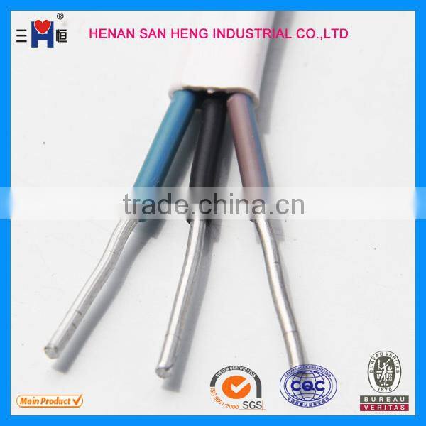 Flat Type PVC Sheath Electric Wire BVVB /BLVVB