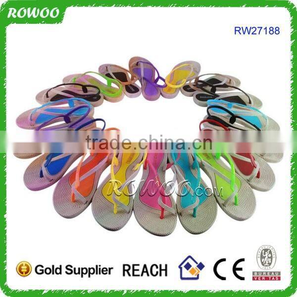 Wholesale pvc jelly color shoes women sandals