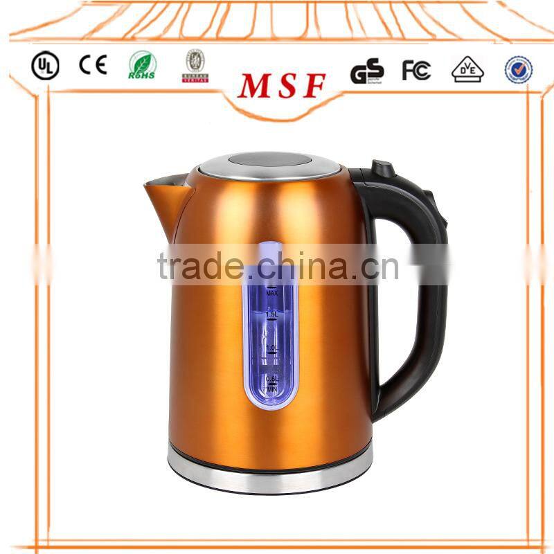 1.8L 360 Degree Rotation electric kettle stainless steel