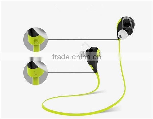 Newest wireless bluetooth headphone, stereo bluetooth Headset QY7, Sport Wireless Headphone