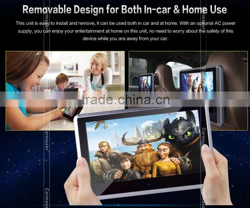 10.1 inch/9 inch headrest dvd player for ix35 with wireless game