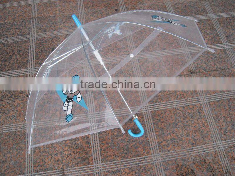 2014 cheap promotional transparent umbrella-21inch 23inch
