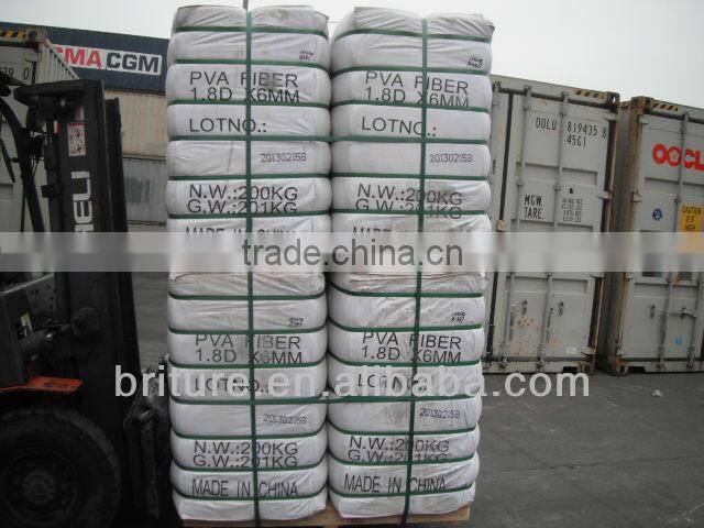 PVA fiber for cement board