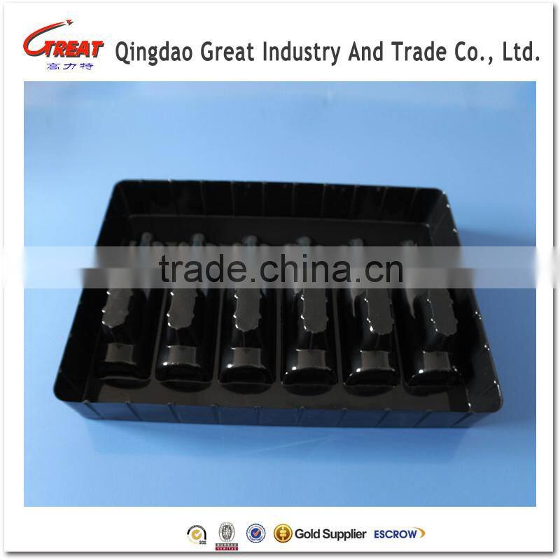 Liquid Glass Bottle Plastic Packaging Tray