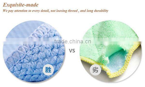 bathroom used microfiber towel