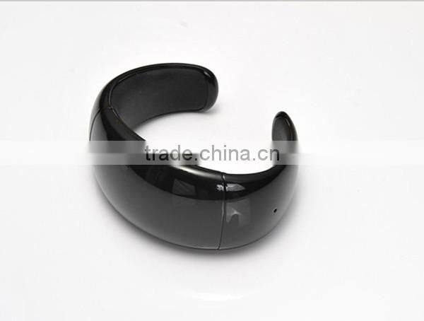 Bluetooth Headsets,Bluetooth Bracelet Vibrating with LCD Caller ID Alert Anti-Loss Watch Press any every Bluetooth mobile phone