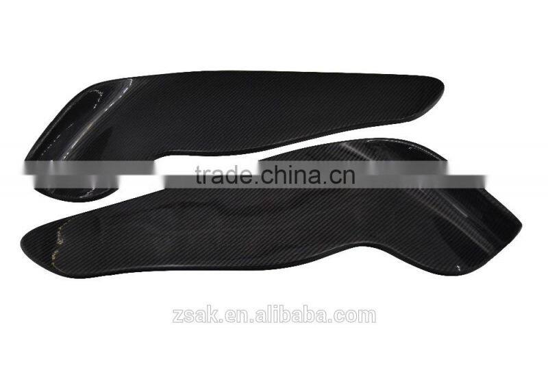 Universal carbon fiber front bumper lip diffuser