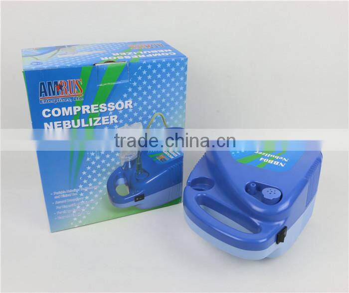 Adult and children compressor nebulizer with mask